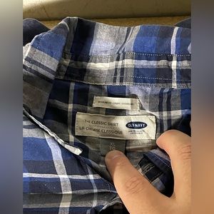 Old Navy men’s long sleeve button down